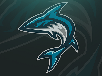 Shark esports logo gaming logo shark shark logo shark mascot logo