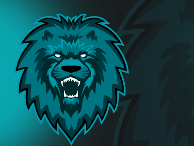 Dark Lion Logo dark lion gaming mascot logo lion logo lion mascot logo