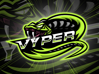 Snake Mascot Logo anaconda cobra esports logo gaming logo gaming mascot logo illustration logo mascot mascot logo python reptile snake snake logo snake mascot logo viper vyper