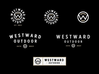 Westward Outdoor badge branding lockup nyc outdoor