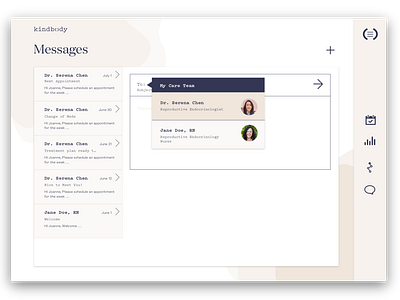 Kindbody Patient Portal - Messages