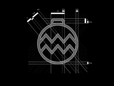 Christmas brand branding design illustration logo minimal typography vector