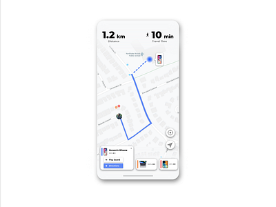 Daily UI | 020 | Location Tracker