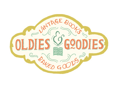 Oldies & Goodies design logo nostalgic typography vintage