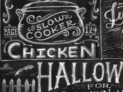 Specials of the Month chalk chalkboard hand lettering lettering typography