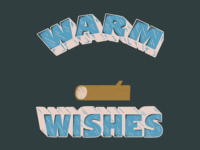 Warm Wishes animation animation art animation design animation gif illustration lettering marshmallow