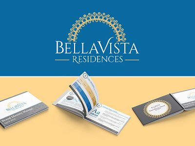 Bella Vista apartment brand croatia holiday hotel island logo pag residence vacation villa