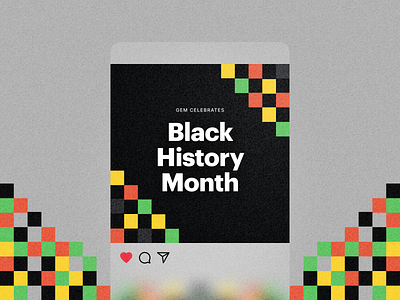 Celebrate Black History bhm black history black history month gem instagram marketing