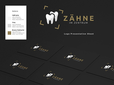 Corporate Design Approach corporate corporate business card corporate design design logo luxury teeth