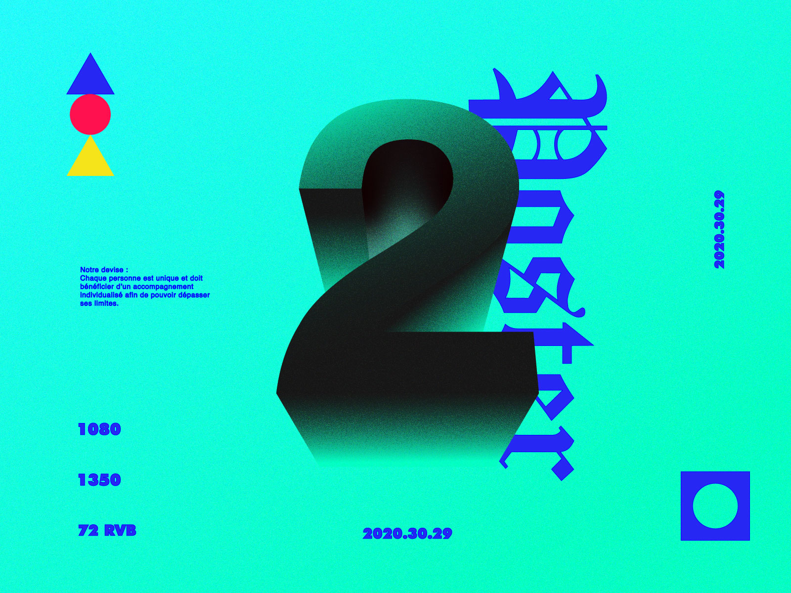 Poster N2 ! by HamzaKiker on Dribbble