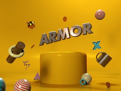 Armor 3d 3dart armor art cinema4d octanerender