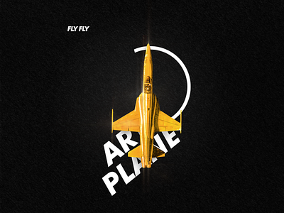 Golden Jet air airplane animal art branding fly gold icon illustration jet photoshop cc photshop psd ui ux vector
