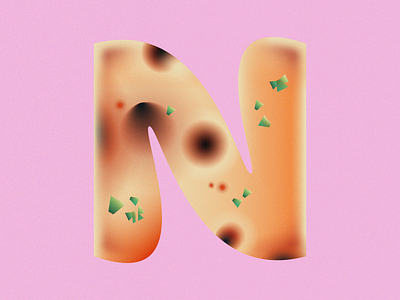 N is for Naan • 36 Days of Type