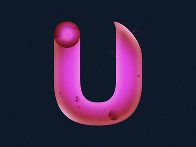 U is for Ube • 36 Days of Type