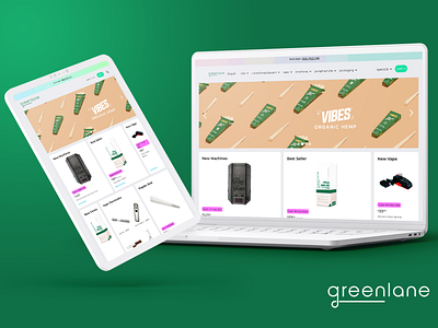 Greenlane Holdings Ecommerce Website Redesign