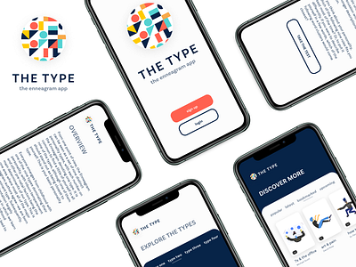 Type - The Enneagram App app enneagram ios product design ui