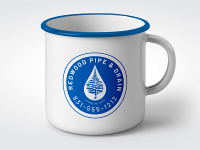 Redwood Pipe & Drain Logo