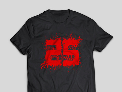 Vampires MC 25th Anniversary T-Shirt