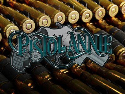 Pistol Annie firearms gun handgun intructor logo pistol training
