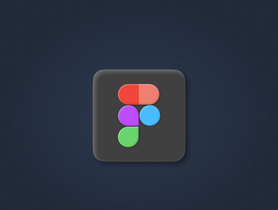 DribbbleFigmaIcon app app design apple design figma icon icon design iconography logo mobile redesign vector