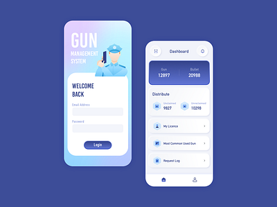 Neumorphism app ui design app design flat ui ux