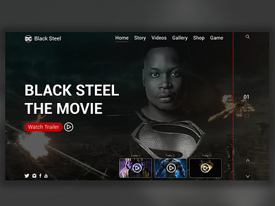 Black Steel Web ui web