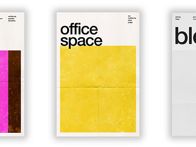 Office Space - Film Poster design film poster movie movie poster passion project swiss swiss style typography vector wall art wallpaper