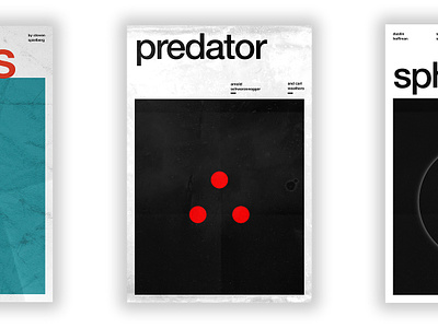 Predator - Film Poster design film poster movie movie poster passion project swiss swiss style typography vector wall art wallpaper