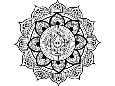 Download Mandalas Designs Themes Templates And Downloadable Graphic Elements On Dribbble