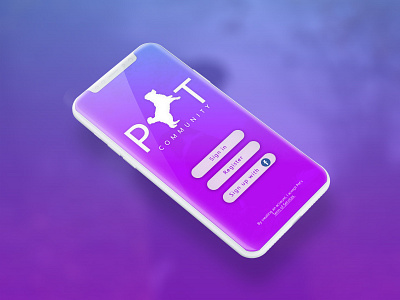 Pet Community Mobile UI Design