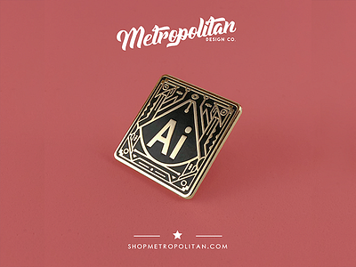 Ai Pin brand design pin