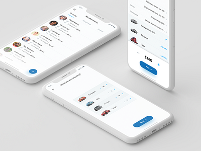 Citytrucker app design ui ux