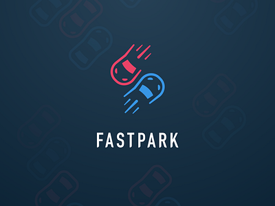 Fastpark Logo branding logo
