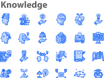 Knowledge business design icon icons illustration knowledge logo