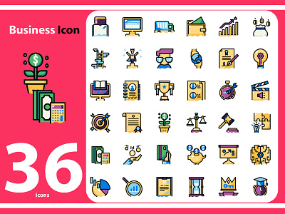 success branding business color design icon icons illustration knowledge vector