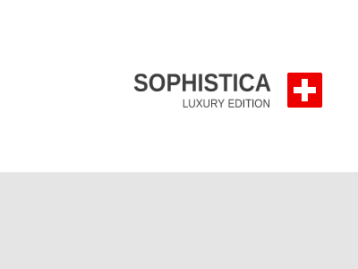 Sophistica - WordPress theme - Logo clean logo red swiss theme web white whitespace wordpress