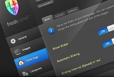 FreshPanel - Theme Options panel for my WordPress themes