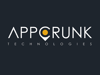 Appcrunk - Logo agency identity agency logo company logo creative logo logo design minimal logo