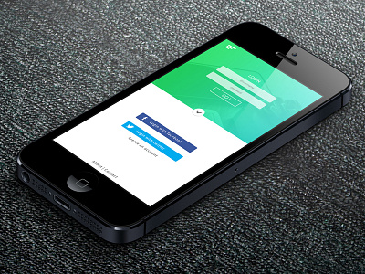 Minimal Login Screen iphone login minimal mobile ui ui