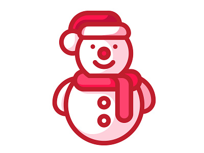 Snowman. design icon illustration vector