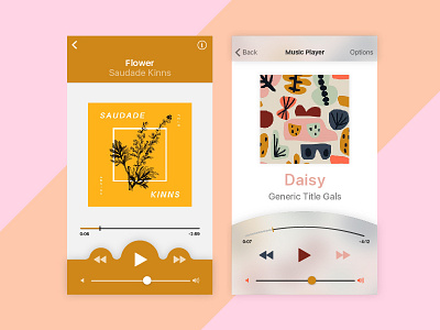 Daily UI Challenge #009 009 behance concept dailyui design dribbble interaction ios mobile music player ui ux