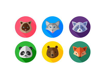 Animal Icons design icon illustration vector