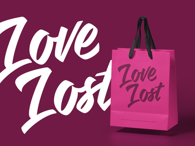 Love Lost Placement - Kalulla Font 50% OFF vector typography typografi typogaphy logotype logotipo illustration handwriting font handwriten hand crafted type logo lettering flat design