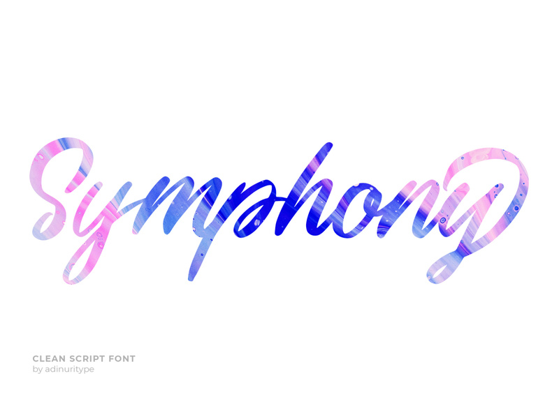 Symphony Clean Font 