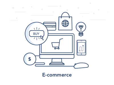 E-commerce illustration