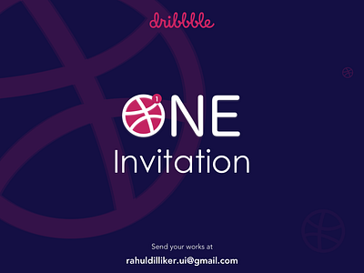 Dribbble Invitation