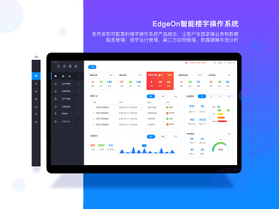 EdgeOn智能楼宇操作系统 ued ui web web app 应用 设计