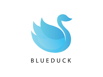 Blueduck logo design branding illustration logo logo design logos vector