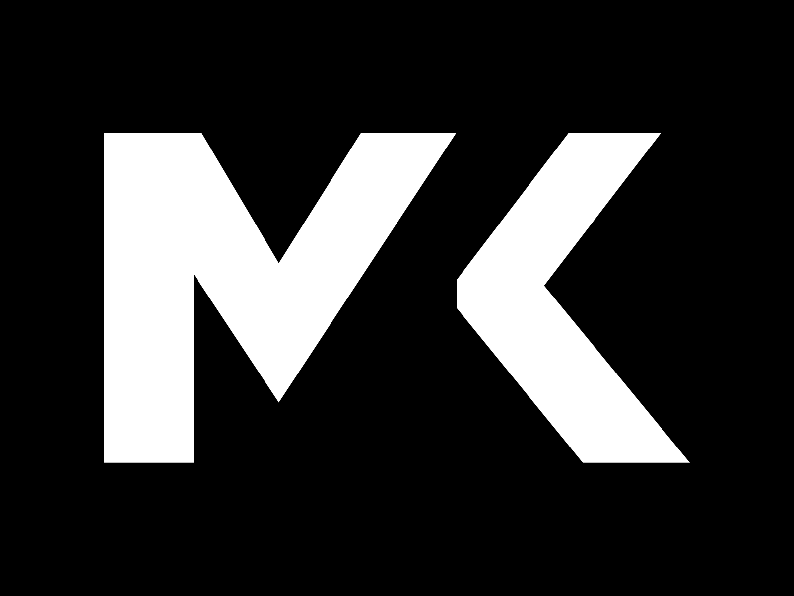 MK Logo Design by Maninder Kaur on Dribbble