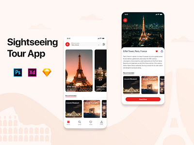 Sightseeing Tour App
